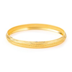 22ct Gold Classic Pattern Gents Kada