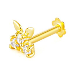 Nasenstecker aus 18 Karat Gelbgold