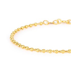 22 ayar altın top zincir bileklik 22 ayar altın top zincir bileklik