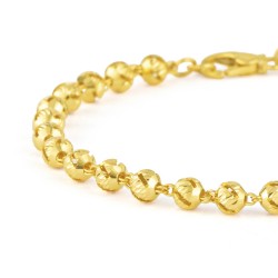 Glow Collection Ladies Bracelet in 22ct Gold – 6.5 Inches