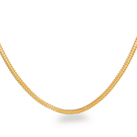 22 Carat Gold Foxtail Chain (916) 22 Carat Gold Foxtail Chain (916)