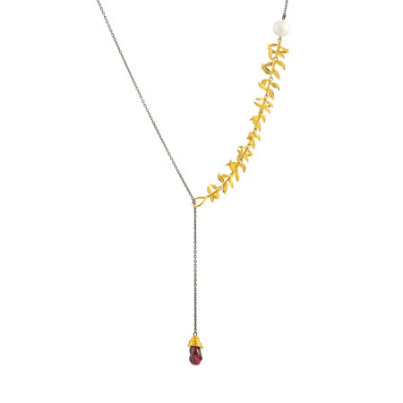 Artemisia Sterling Silver Garnet Necklace Artemisia Sterling Silver Garnet Necklace