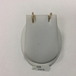 22ct Gold Ohrring 1.6gm