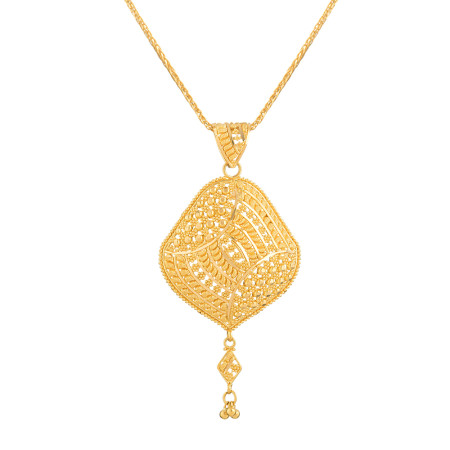 22 Carat Gold Filigree Pendant 22 Carat Gold Filigree Pendant