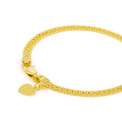 سوار من الذهب عيار 22 قيراطاً متعدد السلاسل سوار من الذهب عيار 22 قيراطاً متعدد السلاسل