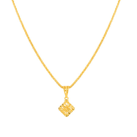 22ct Gold Square Pendant 22ct Gold Square Pendant