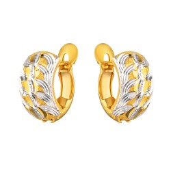 حلق دائري من الذهب عيار 22 قيراط حلق دائري من الذهب عيار 22 قيراط