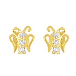 22ct Gold Butterfly Earring 22ct Gold Butterfly Earring