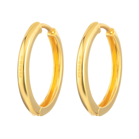 22ct Gold Classic Bali Hoop Earrings 22ct Gold Classic Bali Hoop Earrings