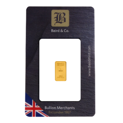 1Grm Fine Gold Bar 1Grm Fine Gold Bar