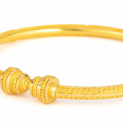 22ct Gold Granulated Kada 22ct Gold Granulated Kada