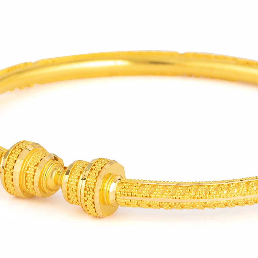 22ct Gold Granulated Kada 22ct Gold Granulated Kada