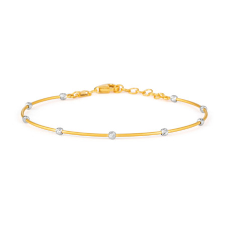 22 Carat Gold Bracelet | Glow Collection | 2.4 | Lightweight 22 Carat Gold Bracelet | Glow Collection | 2.4 | Lightweight