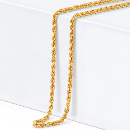 22ct Gold | Rope Chain | 16 Inches | 1.5mm Thick