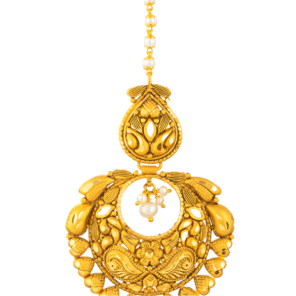 22 Ayar Altın Hint Gelin Tikkası 22 Ayar Altın Hint Gelin Tikkası