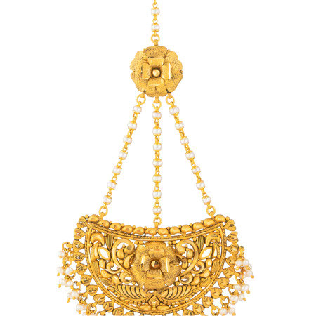 22ct Sunrise Gold Bridal Jhumar