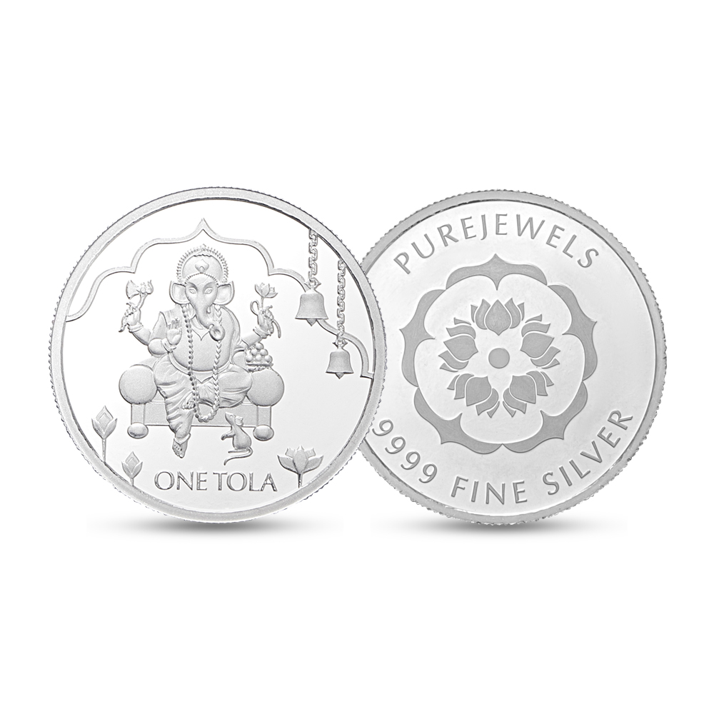PureJewels Ganesh Gümüş Tola