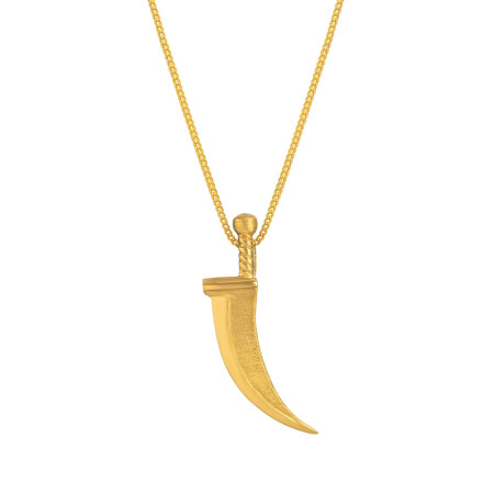 22ct Gold Kirpan Pendant