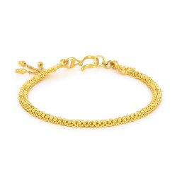 22ct Gold Blossom Bracelet