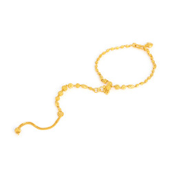 Poncha-Armband aus 22 Karat Gold