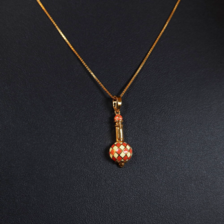 22ct Gold Gada Pendant l Hanuman Gada 22ct Gold Gada Pendant l Hanuman Gada