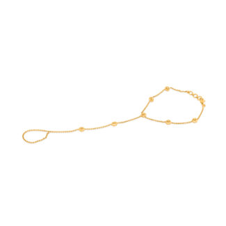 22 carat Gold Poncha Bracelet | 7 Inches