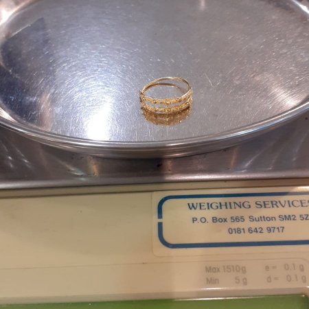 Jali Collection 22ct Gold Ring 2.1gm Jali Collection 22ct Gold Ring 2.1gm