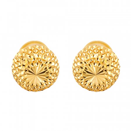 أقراط متدلية من الخرز المحفور بالذهب عيار 22 قيراط أقراط متدلية من الخرز المحفور بالذهب عيار 22 قيراط