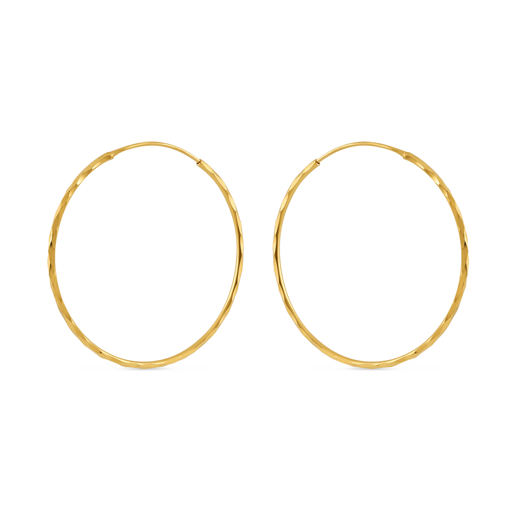 22ct Echtgold-Ohrringe