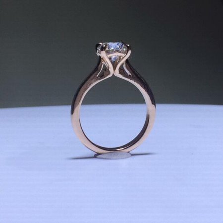 Lotus Bud Engagement Ring Lotus Bud Engagement Ring