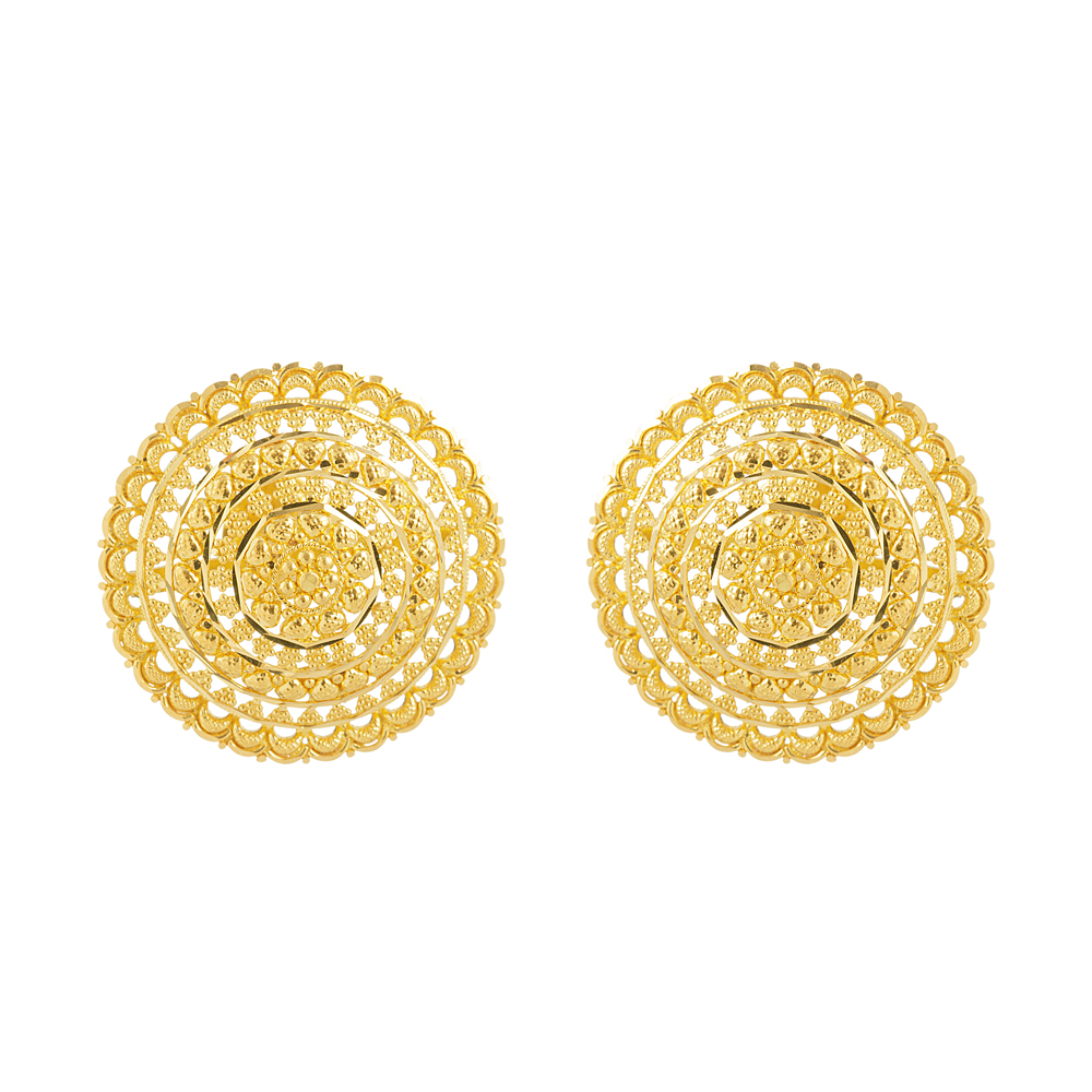 Filigree Antique Stud Earring