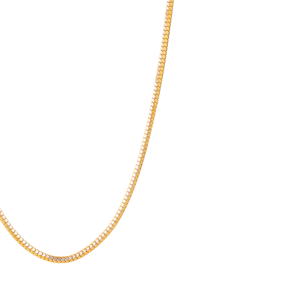 18 İnç 22 Ayar Altın Kutu Zincir 18 İnç 22 Ayar Altın Kutu Zincir