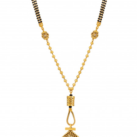 22ct Gold Mangalsutra with antique finish 22ct Gold Mangalsutra with antique finish