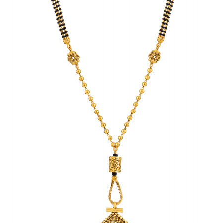 22ct Gold Mangalsutra with antique finish 22ct Gold Mangalsutra with antique finish