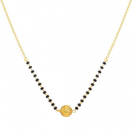 22 Ayar Altın Mangalsutra 18 İnç 22 Ayar Altın Mangalsutra 18 İnç