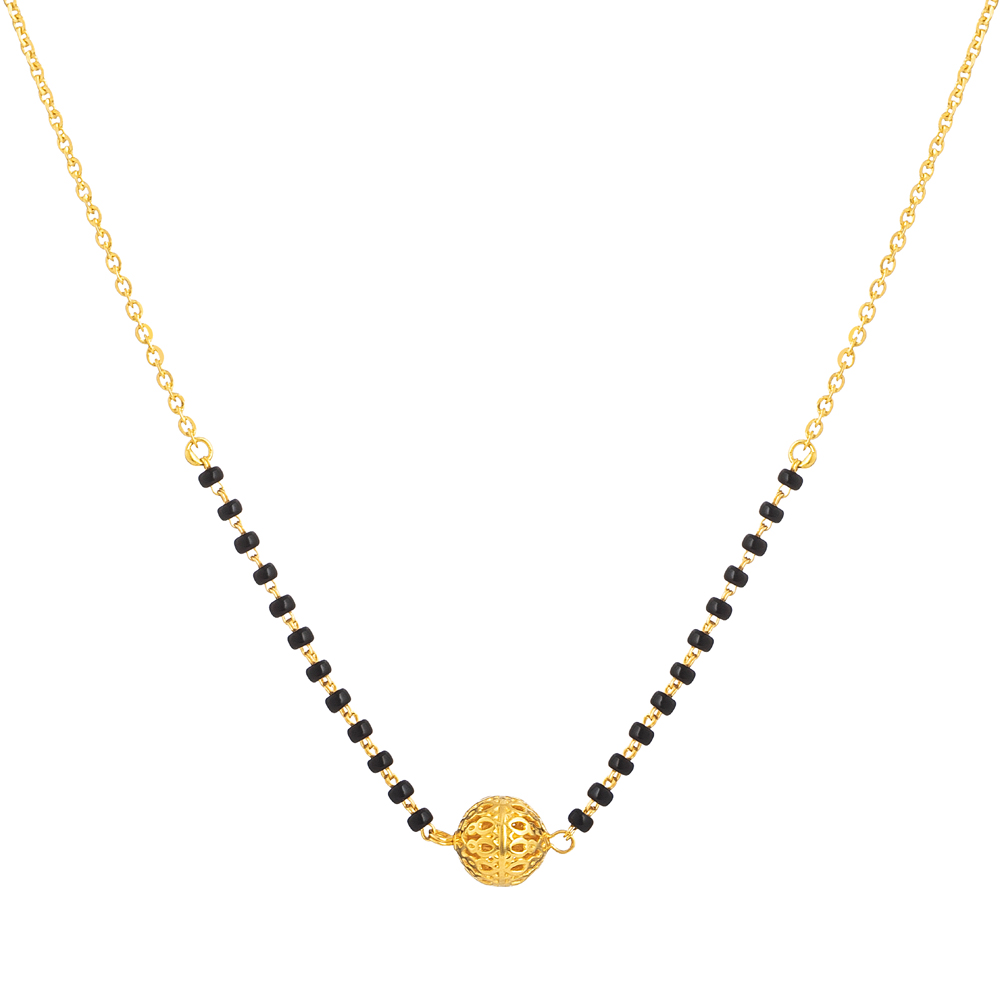 22 Ayar Altın Mangalsutra 18 İnç 22 Ayar Altın Mangalsutra 18 İnç