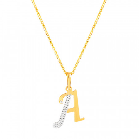 22ct Gold Initial A Pendant 22ct Gold Initial A Pendant