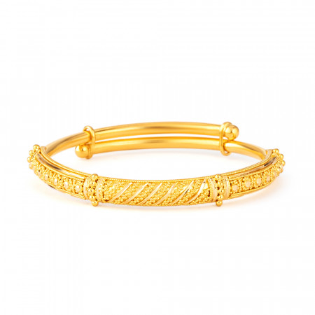 Jali 22 carat Gold Baby Bangle Jali 22 carat Gold Baby Bangle