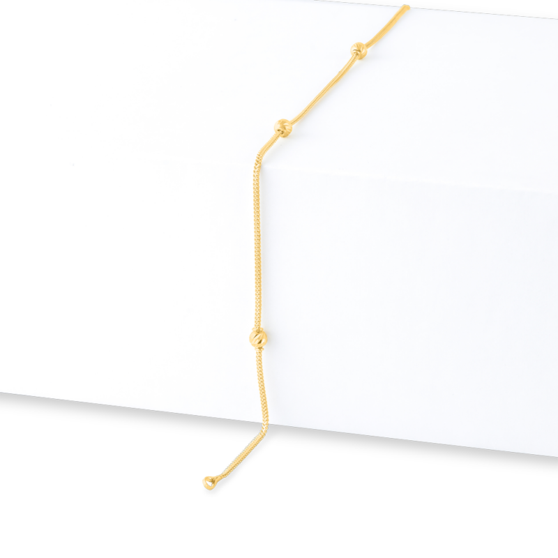 22ct Gold Halsband in 18 Zoll