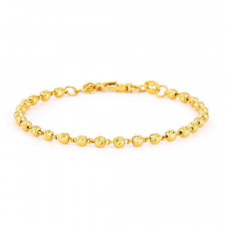 Glow Collection 22ct Gold Ladies Bracelet
