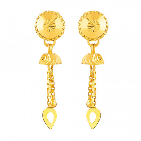22 Carat Gold Drop Earrings