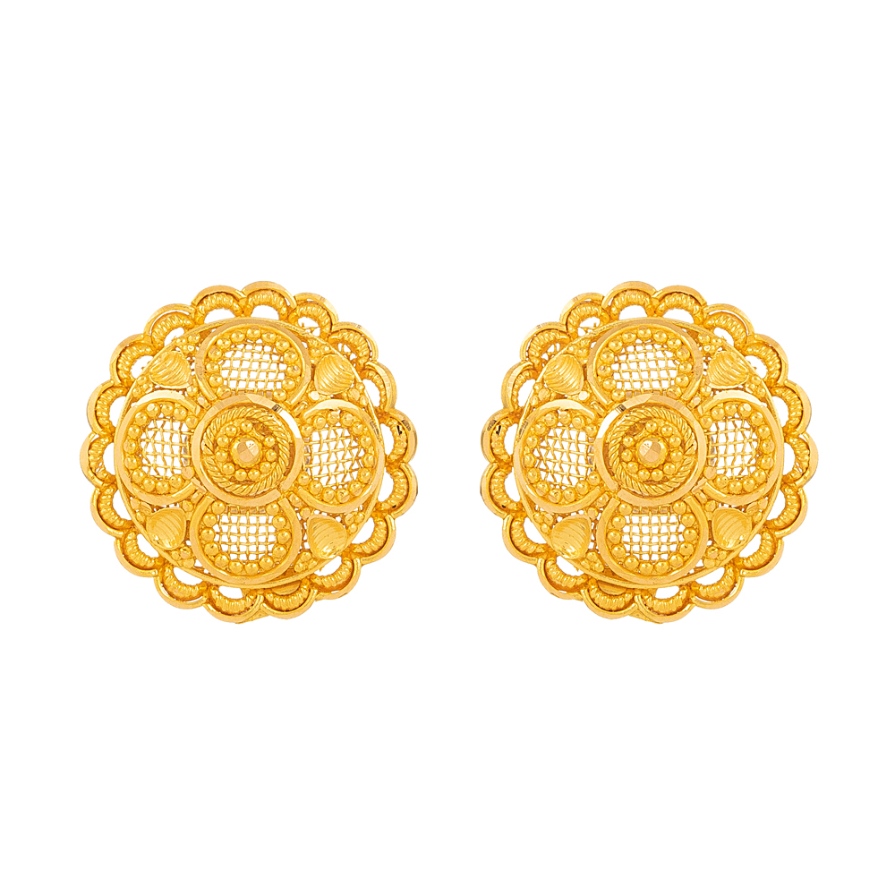 قرط من الذهب عيار 22 قيراط قرط من الذهب عيار 22 قيراط