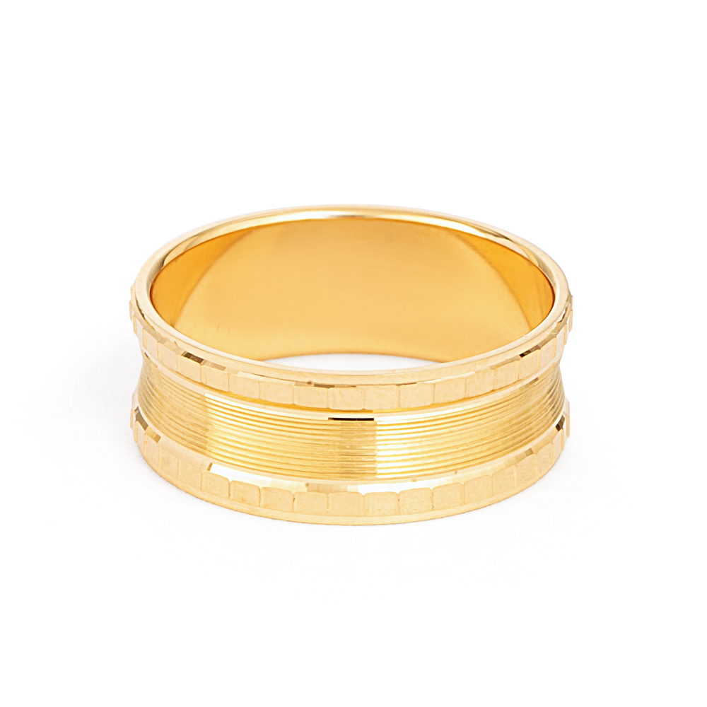 خاتم الزواج من الذهب الأصفر عيار 22 قيراط خاتم الزواج من الذهب الأصفر عيار 22 قيراط