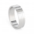 Platinum Men's Fancy Wedding Ring