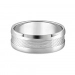 خاتم زواج من البلاتين للرجال