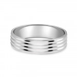 خاتم الزواج البلاتيني للرجال