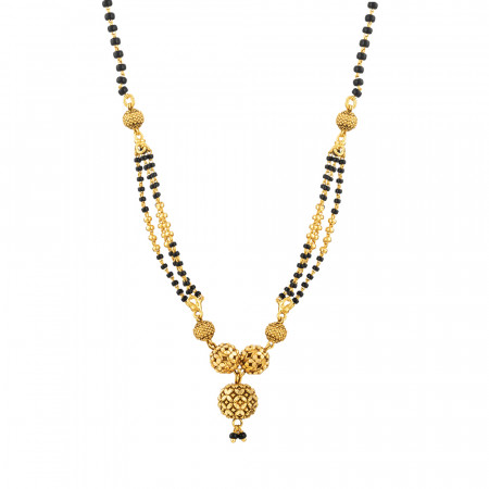 22ct Gold Mangalsutra in 19 Inches