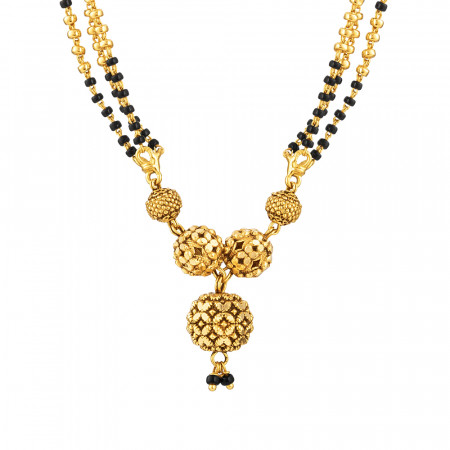 22ct Gold Mangalsutra in 19 Inches