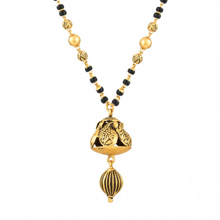 Antik kaplamalı 22 Ayar Altın Mangalsutra Antik kaplamalı 22 Ayar Altın Mangalsutra