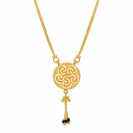 مانغالسوترا مانغالسوترا ذهبية كلاسيكية 22 قيراط مانغالسوترا مانغالسوترا ذهبية كلاسيكية 22 قيراط